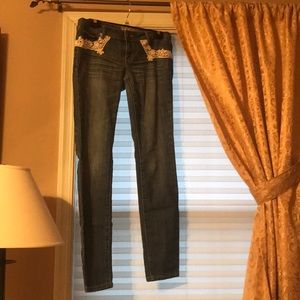 Cute embroidered jeans!